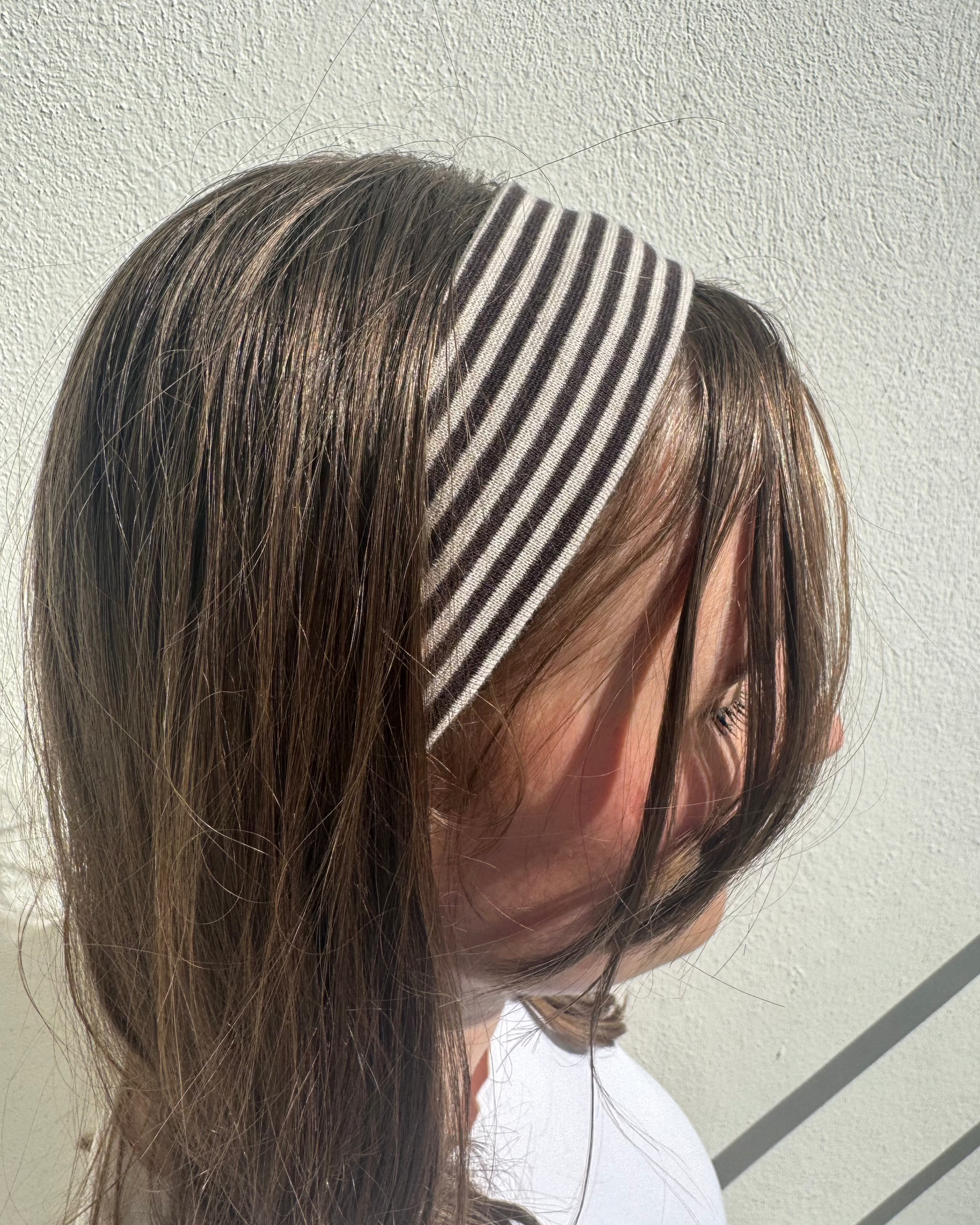 Hårband Smalt Cappuccino