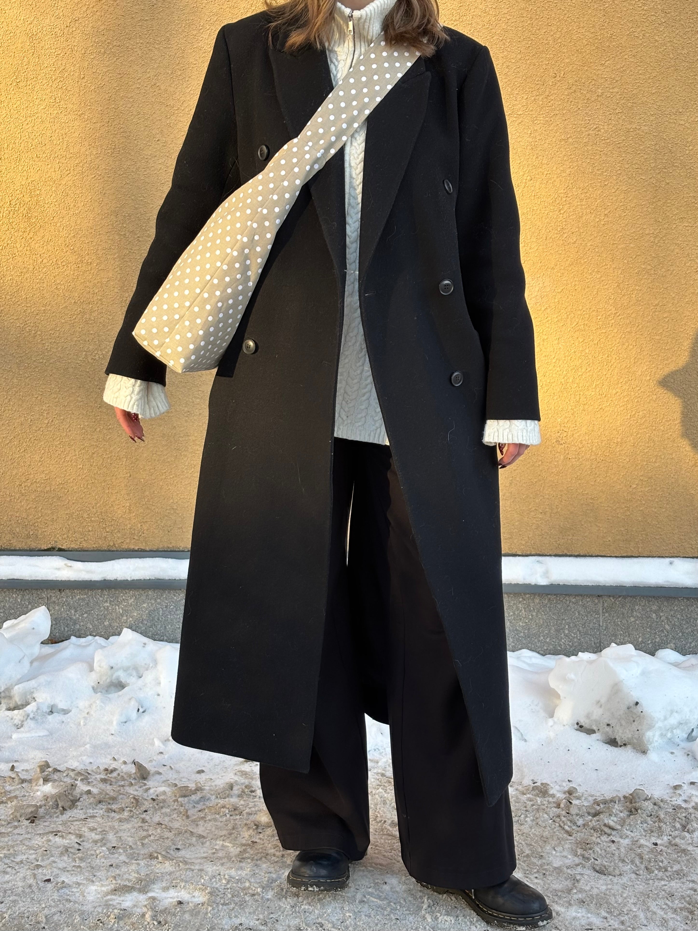 Crossbody bag Clara med dragkedja