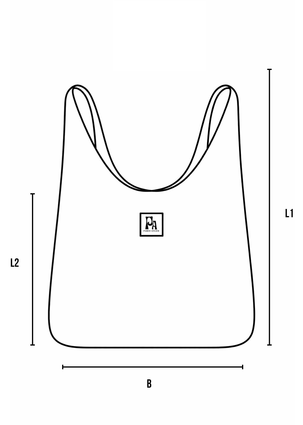 Crossbody bag Päronsplit
