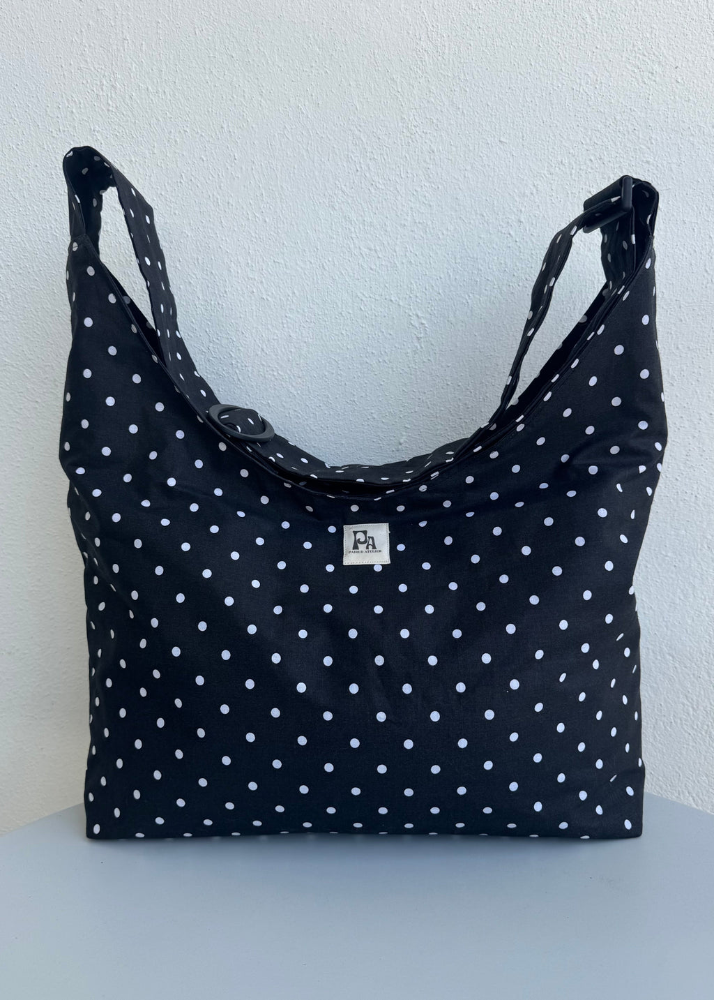 Crossbody bag Medium Dotty with zipper and clasp