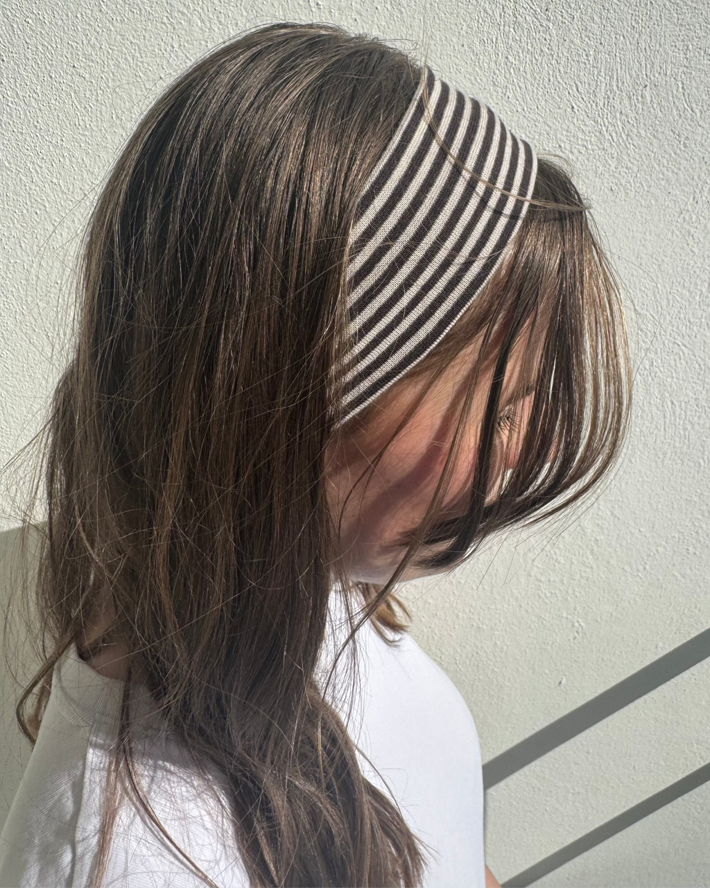 Headband Between Cappuccino