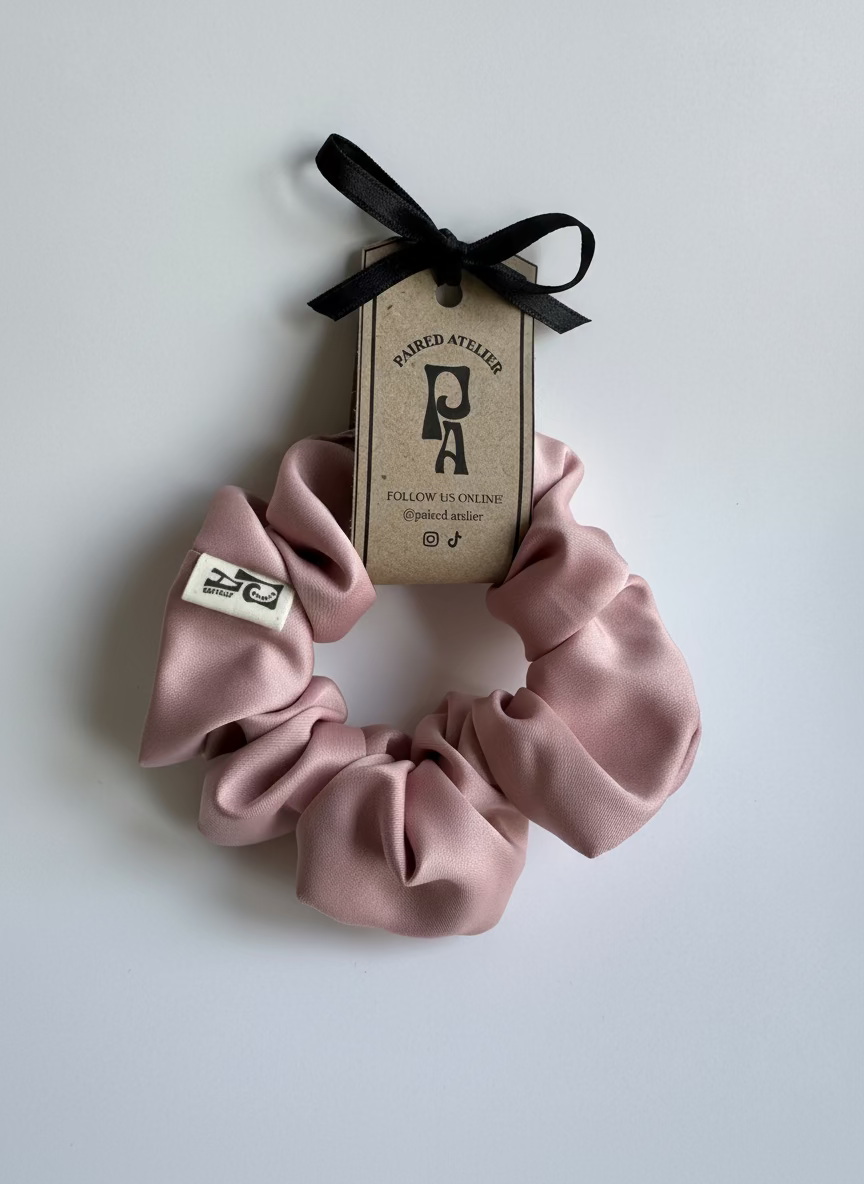 Satin Scrunchie Olika färger