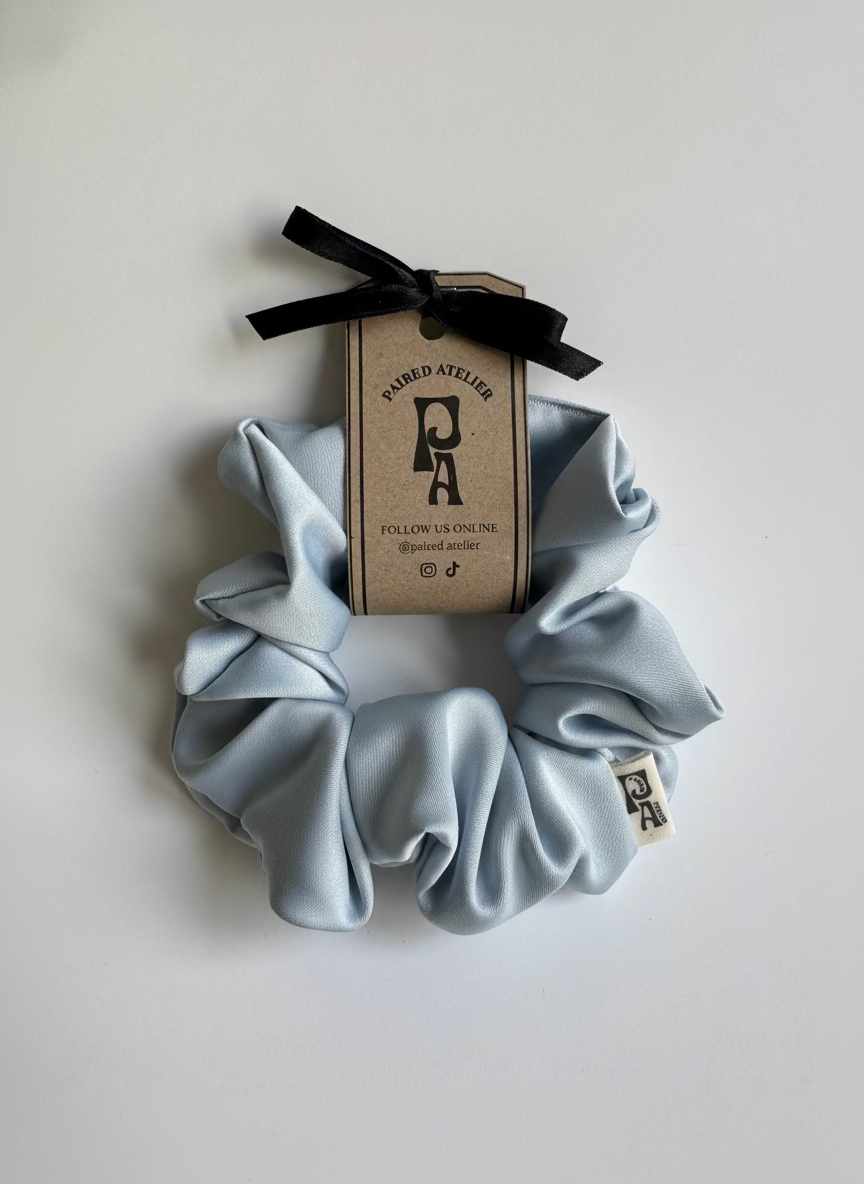 Satin Scrunchie Olika färger