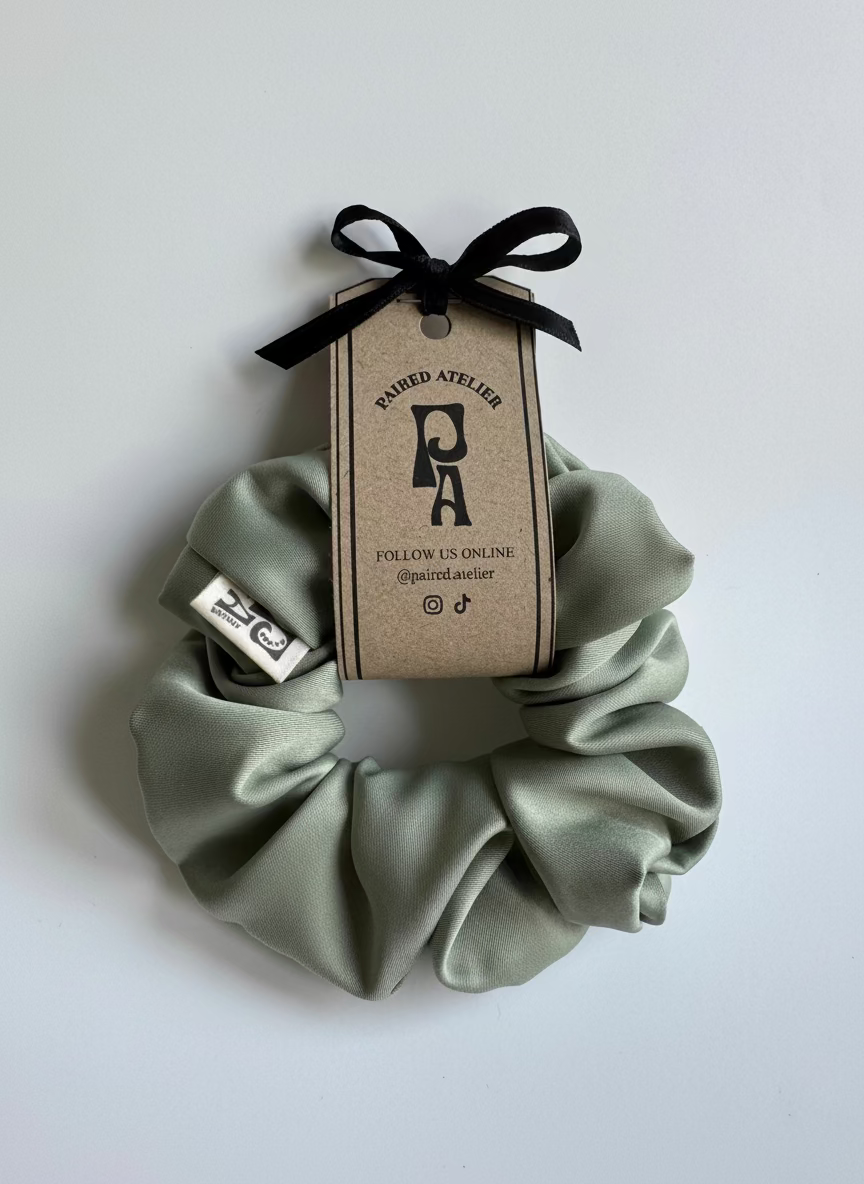 Satin Scrunchie Olika färger